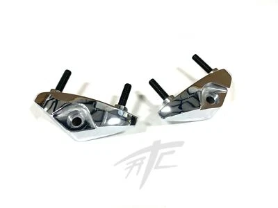 $49.99 • Buy Zx-14 Chrome Mirror Bases 2006-2020 Kawasaki Ninja Zx14