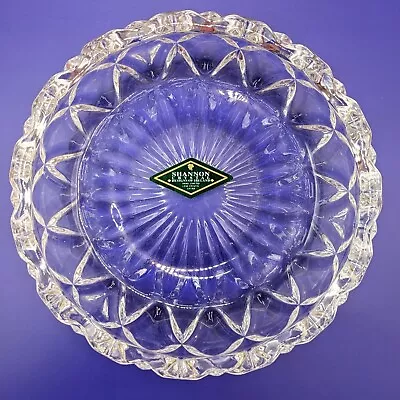 Shannon Crystal Designs Of Ireland Lead Crystal Candy Trinket Dish Bowl • $16.73