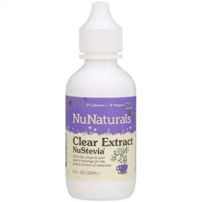 NuNaturals Nustevia Clear Extract 2 Fl Oz Liq • $12.97