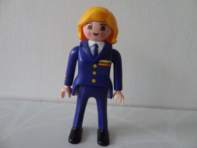 PLAYMOBIL 3185 3352 5338 5726 Aeroline Female PILOT • £3.99