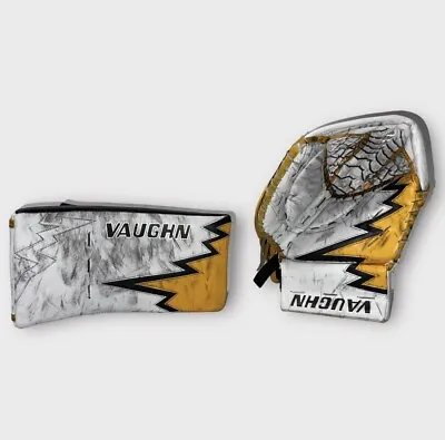 Pro Stock Wilkes-Barre Penguins Vaughn Velocity V9 Glove Blocker Set Gauthier • $499.99