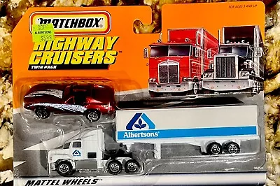 Matchbox Highway Cruisers Twin Pack Albertsons Mattel Wheels  • $18.99