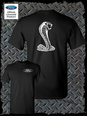 Licensed Ford / Shelby Cobra Logo T-Shirt - Official Product Mustang GT500 • $20.95