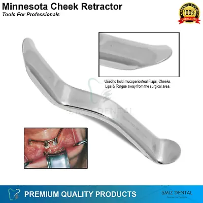 Dental Implant Minnesota Retractor Cheek Retractor Tongue Lip Dental Retractors • £5.46
