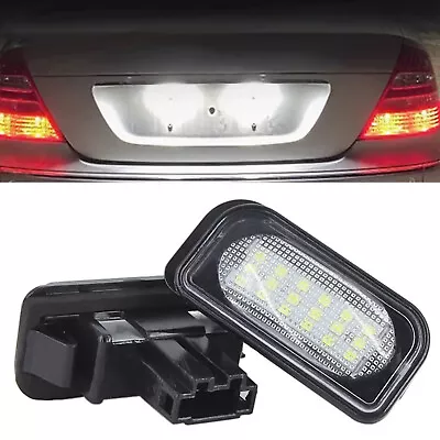 LED License Number Plate Light For Mercedes Benz C-class A209 SL CLK W203 W209 • $9.99