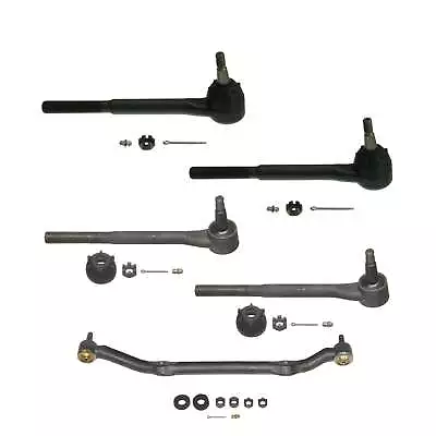 Kit Steering 1 Drag Link 4 Tie Rod Ends Blazer 2Wd S10 S15 Pickup 82-95 • $74.34