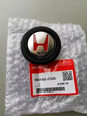 Red&Champagne JDM Steering Wheel Horn Button For Honda Acura NSX EG6 EK9 DC2 • $27.50