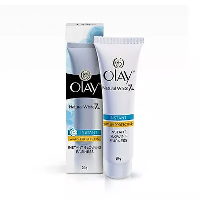 Olay Natural White Light Instant Glowing Fairness Skin Cream 20gm • $13.18