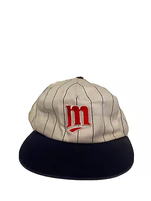 Vintage MLB Minnesota Twins Pin Striped Snapback Hat • $24.99