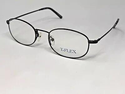 T-FLEX Eyeglasses Frame Flex Bridge Petite 48-18-135 Dark Brown Polished V569 • $20.25