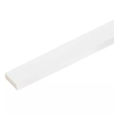 Veranda PVC Trim 3/4-in X 2-1/2-in X 8-ft Smooth Texture Square Edge In White • $127.50