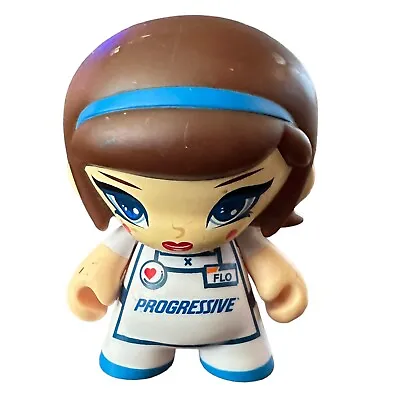 Flo Progressive Insurance Action Figure Munny World Kidrobot 4.25  X 2.5  Pics! • £7.60