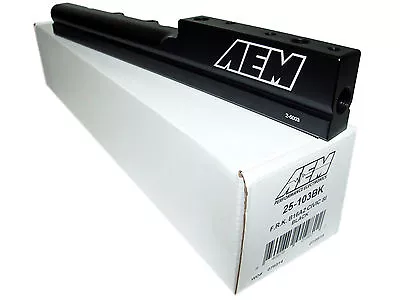 AEM 25-103BK High Volume Fuel Rail For Honda Civic Del Sol B16A2 B16A3 • $132.95