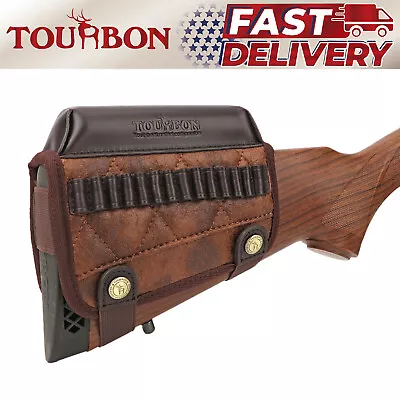 Tourbon Hunting Rifle Cheek Rest Comb Riser .22 Ammo Slot-fit Henry Ruger Marlin • $28.21