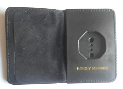 £13.94 • Buy NY State Police Mini Shield Bi Fold Wallet Only Family Member ID Pocket 