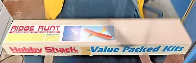 Vintage Ridge Runt / Hobby Shack - RC Model Glider Laser Cut Balsa Kit • $18.50