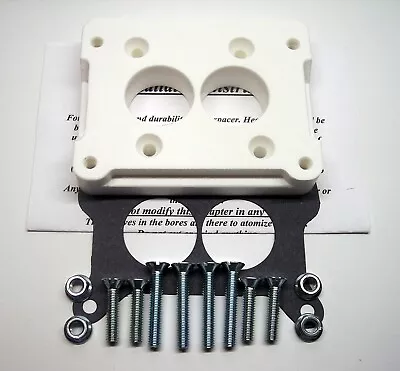 HOLLEY 2 Barrel 4412 TO Dakota Darango Ram TBI  Adapter 88 - 91 3.9 5.2 5.9  • $41.95