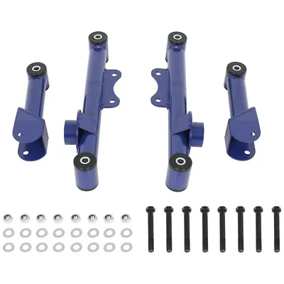 FA Fit For 1979-2004 Ford Mustang Rear Upper & Lower Tubular Control Arms Blue • $74.24
