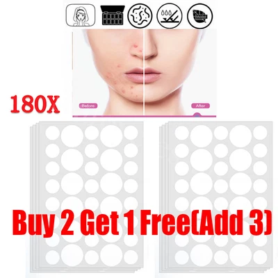 $9.79 • Buy 180pcs Skin Tag Remover Acne Pimple Patch Removal Facial Care Spot