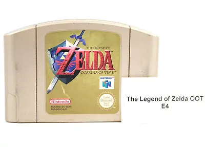 The Legend Of Zelda: Ocarina Of Time [CART ONLY] - Nintendo 64 (N64) [PAL] • $80.96