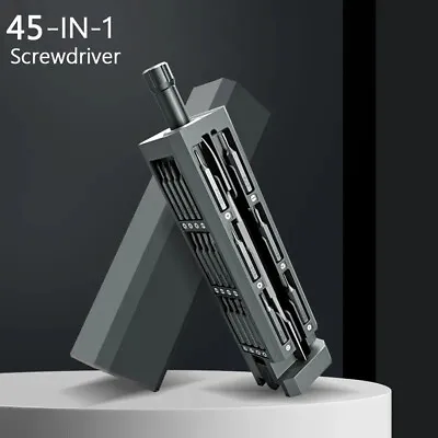 45 Mini Precision Screwdriver Set Magnetic Repair Kit Tool For Computer Phone UK • £11.89