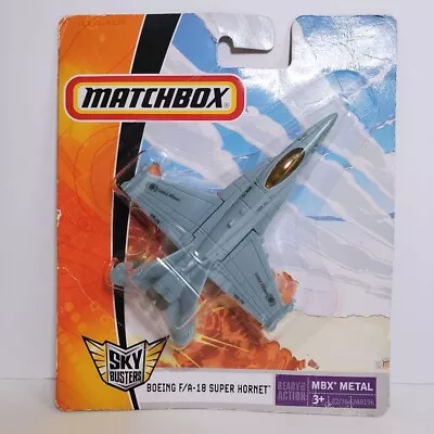 Matchbox Sky Busters Boeing F/A-18F Super Hornet Jet Plane 2007 United Alliance • $24.99