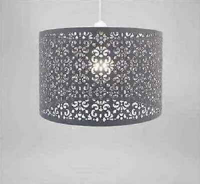 Modern Chandelier Ceiling Light Shades Acrylic Crystal Droplet Pendant Lampshade • £19.90