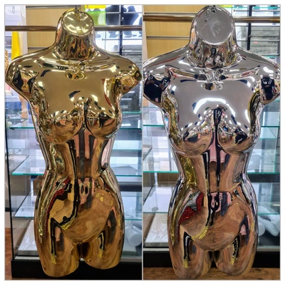 £28.95 • Buy Female Gloss Hanging Full Body Plastic Mannequin Form Torso Display New