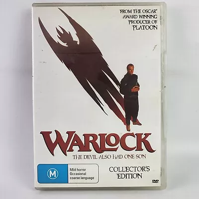 Warlock DVD : The Devil Also Had One Son - Horror Movie • £9.40