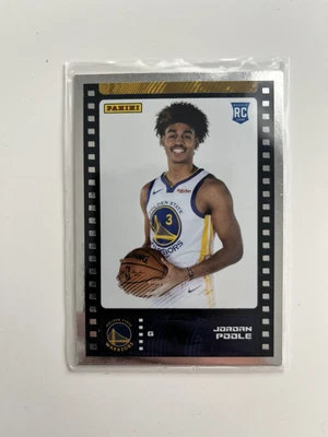 $10 • Buy Jordan Poole 2019-20 Panini Sticker & Card Collection Foil Silver Border Rookie
