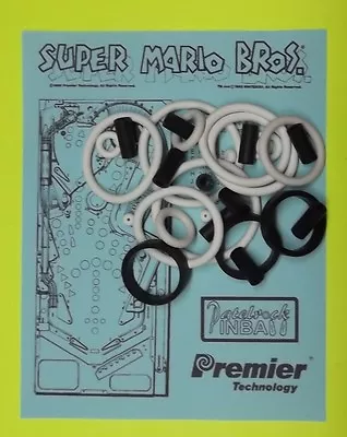 1992 Gottlieb / Premier Super Mario Bros. Pinball Machine Rubber Ring Kit • $27.99