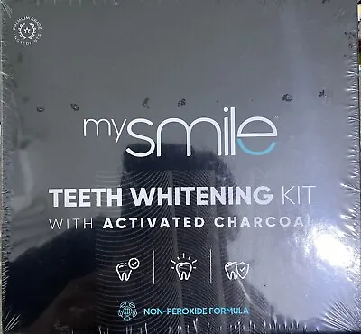 Mysmile Professional Teeth Whitening Kit With Activated Charcoal 6x 3ml Gels • £8.49