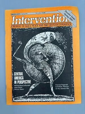  Intervention  A Journal Of War And Peace & The Vietnam Experience Spring 1984 • $35