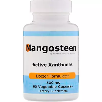 Advance Physician Formulas Mangosteen 500 Mg 60 Vegetable Capsules • $29.95