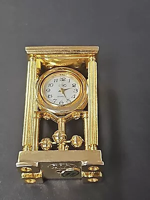 Vintage EKO Gold Color Miniature Clock • $9.99