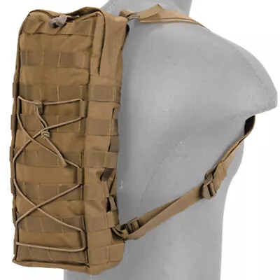 Lancer Tactical MOLLE Attachable 3L Hydration Carrier Pouch Backpack CA-384 • $29.95