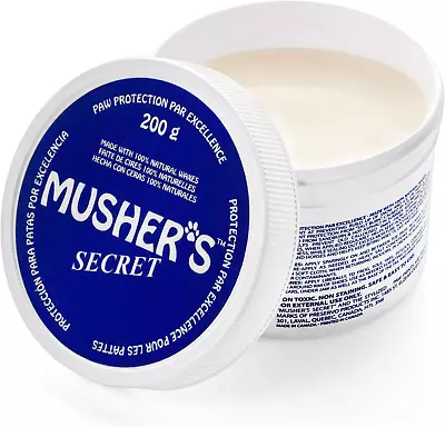 Mushers Secret Dog Paw Wax (7 Oz): All Season Pet Paw Protection Against Heat • $36.28