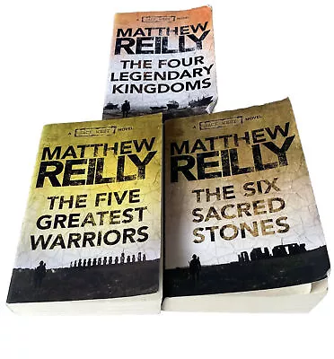 The Four Legendary Kingdoms: A Jack West Jr Novel 4 5 &6by Matthew Reilly. • $22.75