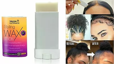 £3.87 • Buy Salon Ultimate Hair Wax Stick For Hold And Texture 0.70oz *UK FREE & FAST POST*