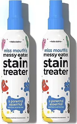 Miss Mouth'S Messy Eater Stain Treater Spray - 4Oz 2 Pack Stain Remover -Newborn • $15.18