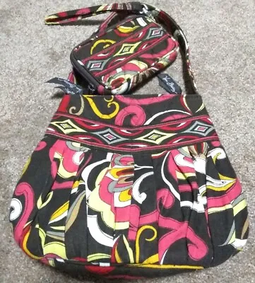 Authentic Vera Bradley Retired Puccini Hannah And Wristlet Set 💥EUC💥 MSRP $63 • $14