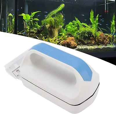 Aquarium Float Tool Fish Tank Maintenance Algea Scraper Cleaner Magnetic Brush • $16.99