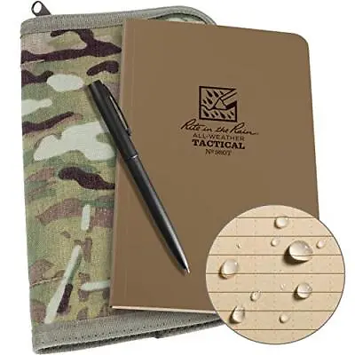 Rite In The Rain Weatherproof Tactical Field Kit: MultiCam CORDURA® Fabric Co... • $85.06
