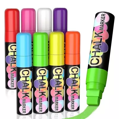 8-Pack Liquid Chalk Board Window Marker Erasable Pens - Great For Chalkboard Art • $19.99