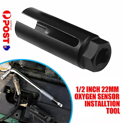 22mm Universal O2 Oxygen Sensor Socket Tool 1/2  Square Drive Removal Tool - • $13.90