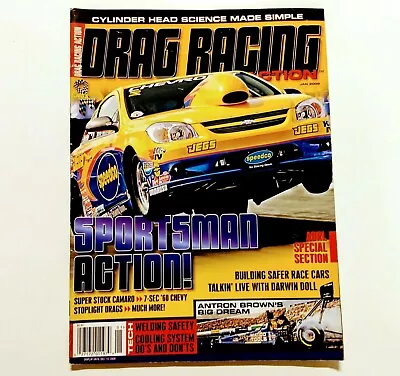 Drag Racing Action Magazine January 2009  ADRL Brown - Neff - Speedco  Johnson • $11.95