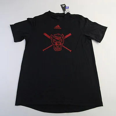 $17.06 • Buy NC State Wolfpack Adidas Creator Short Sleeve Shirt Men's Black New