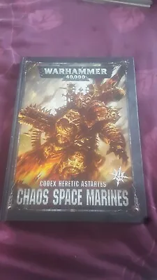 Chaos Space Marines Codex 2nd Version Warhammer 40k 8th Edition Games Workshop • £15