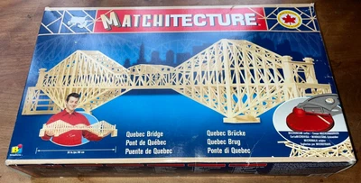 £49.99 • Buy Matchitecture Matchstick Model Kit - Quebec Bridge - NEW & UNOPENED