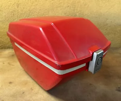 Vintage YAMAHA Motorcycle Moped Scooter Cargo Storage Box Carrier Trunk Red • $99.99